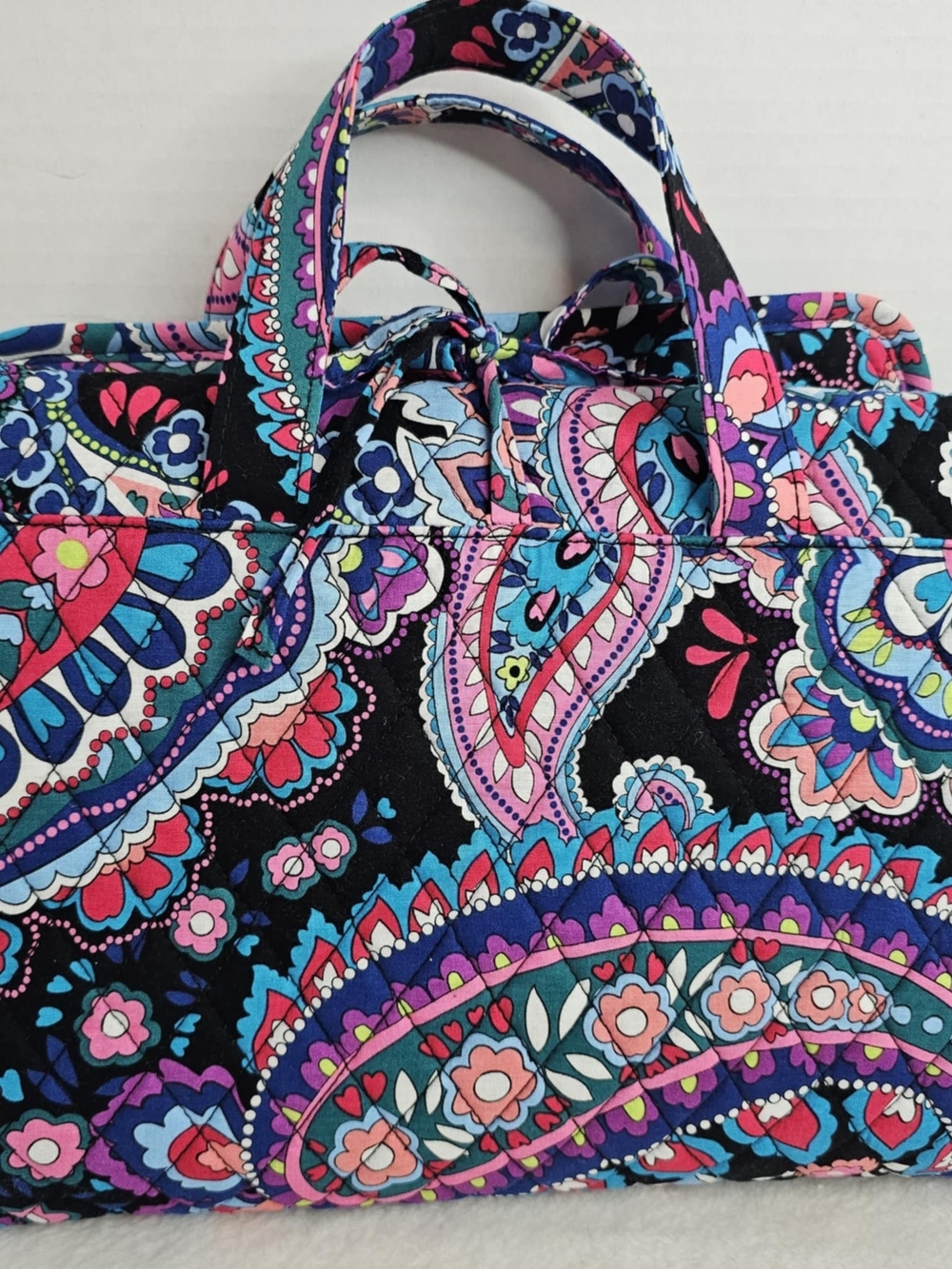 🖤Vera Bradley Hanging Organizer Travel Cosmetic Storage Makeup Bag